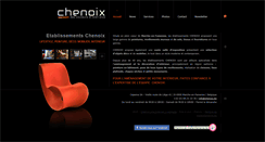 Desktop Screenshot of chenoix.be
